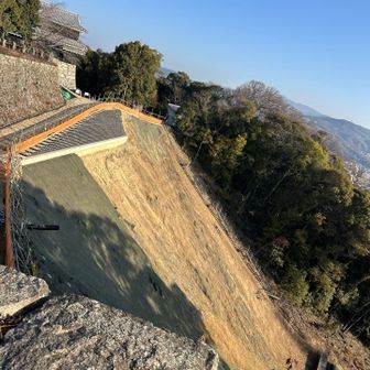 ここが、去年崩れた場所なのかな？