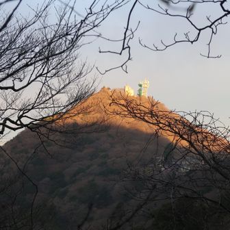モルゲンチックな男体山！