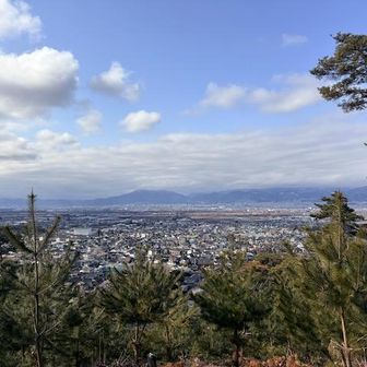 再び臥龍山山頂から