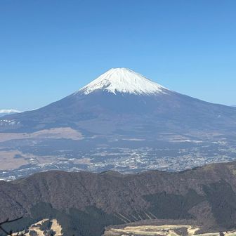 外輪山の稜線と富士山🗻
そして広がる平野
ガイリーンやったことある人は涙流します