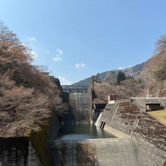 ダム下まで登ってきました
ゴールまであと少し