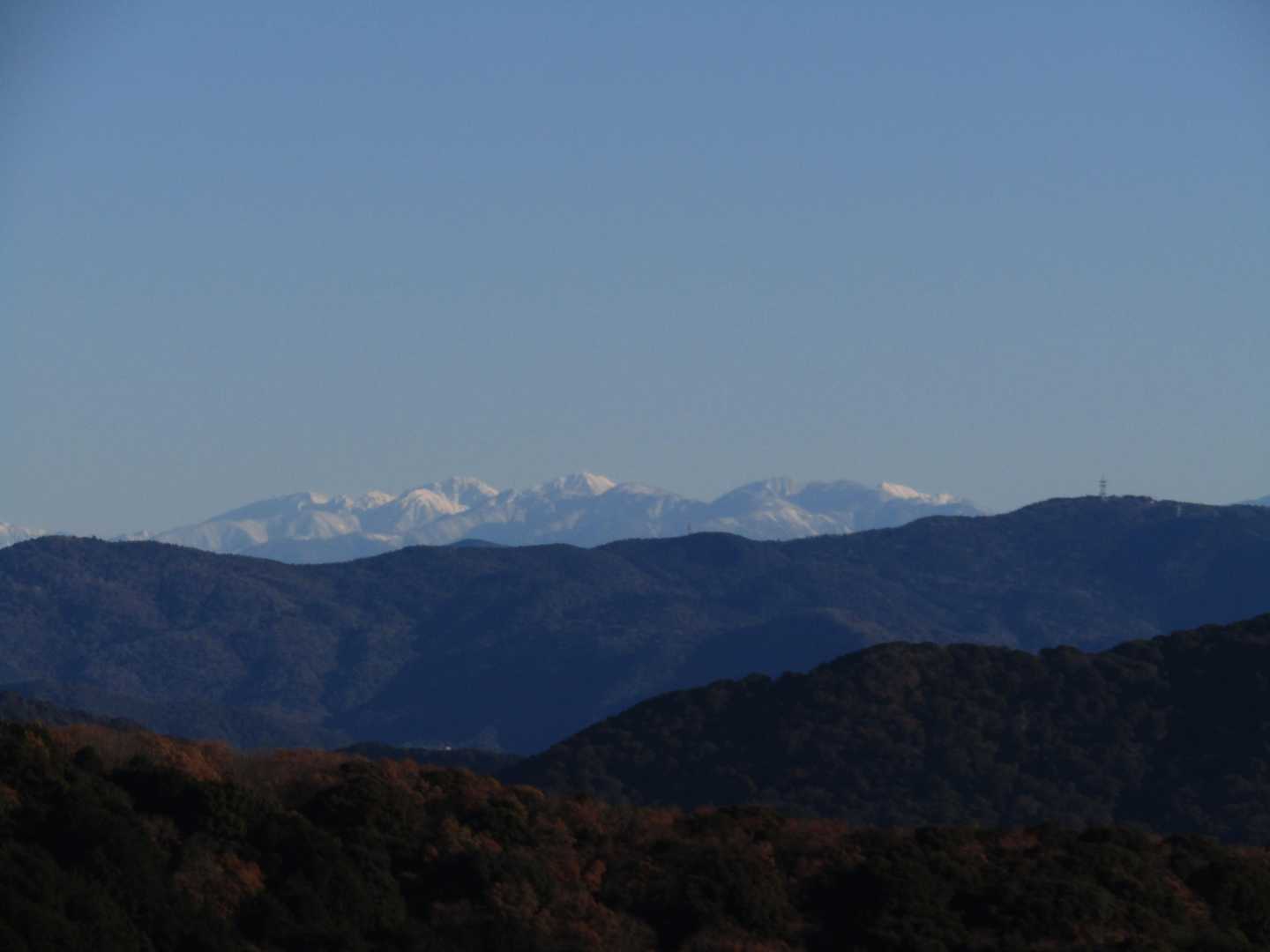 ❄南アルプス
パラダイスの所でも見れたよ