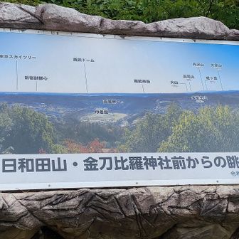 金刀比羅神社⛩️から
展望一望！