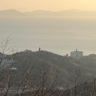 スタートの弘法大師様が見えます❗️