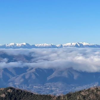 中央アルプスも綺麗😍