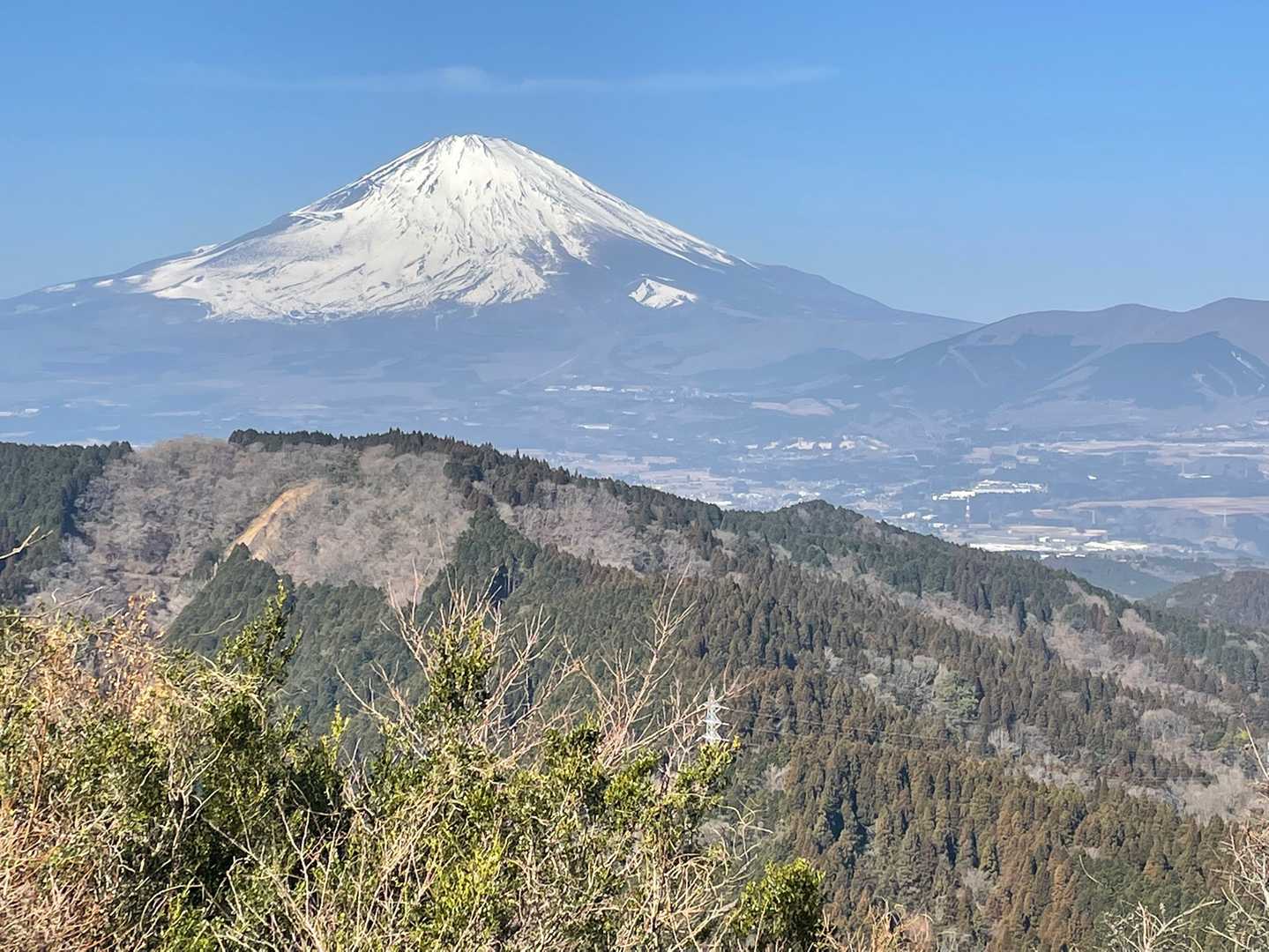 地蔵堂バス停-山伏平-矢倉岳-万葉公園バス停-足柄峠 周回コースの写真
