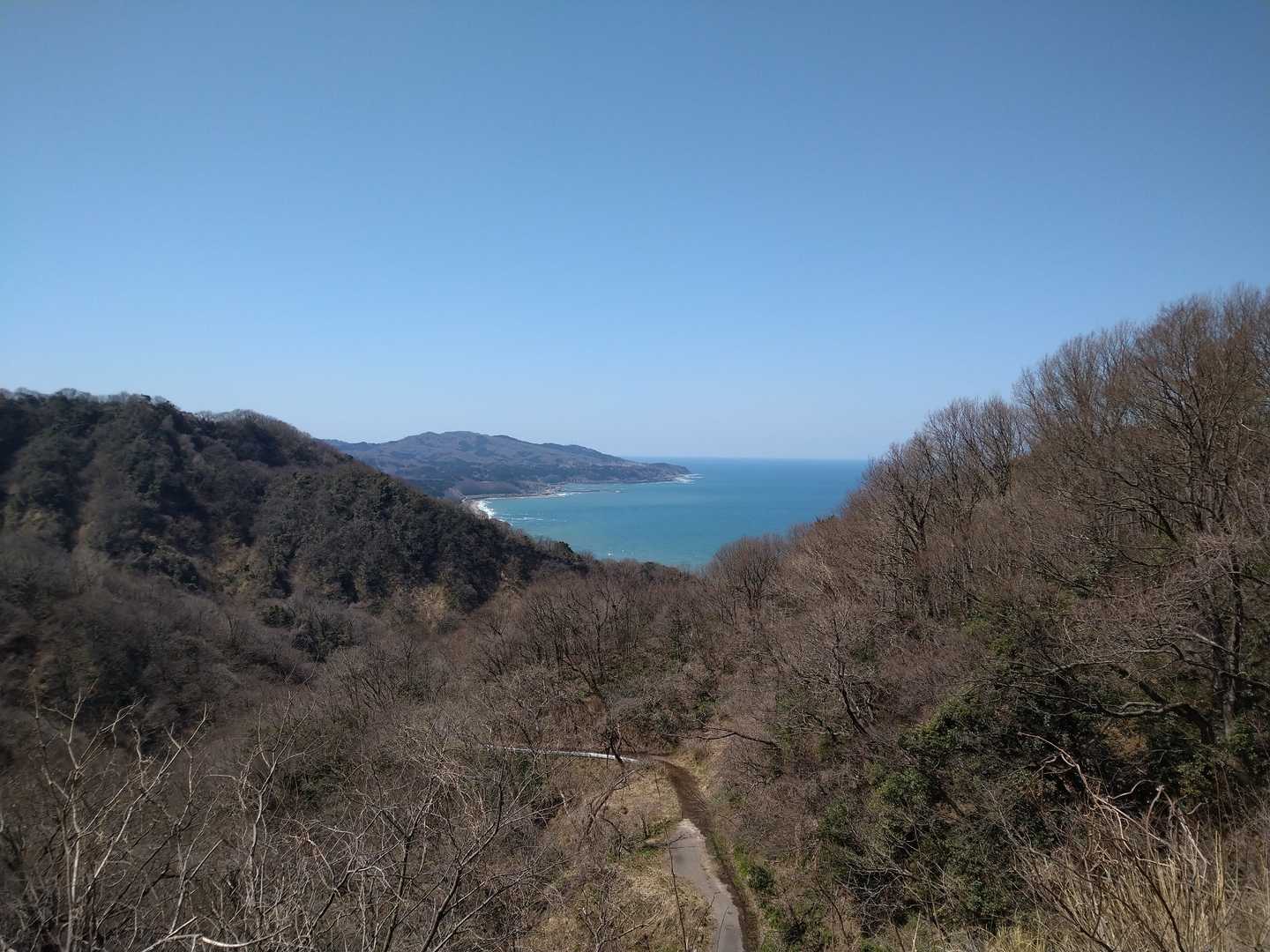 名立方面の鳥ヶ首岬