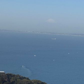 うっすら富士山🗻