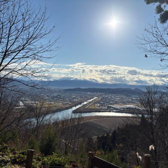 からの眺望。
12月とは思えないほどいい天気☀️