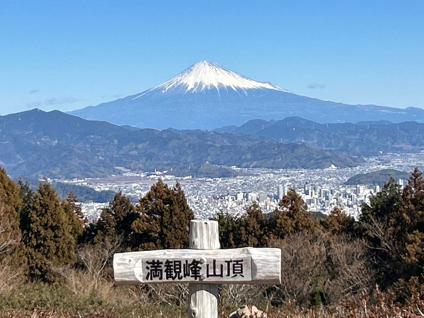 今日は完璧な富士山🗻