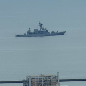 護衛艦でした！
どうやら"しまかぜ”っぽいですね。