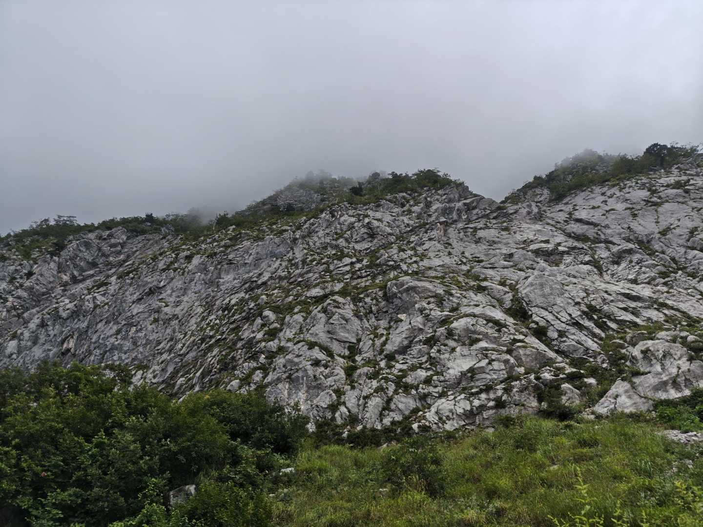 ヒスイ峡登山口-明星山 往復コースの写真