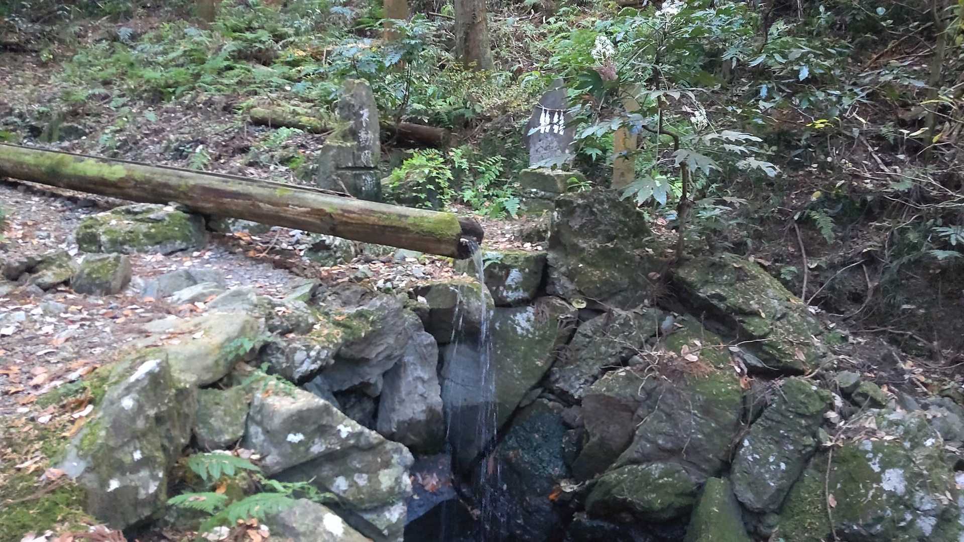 しばらく林道歩きです
不動の滝