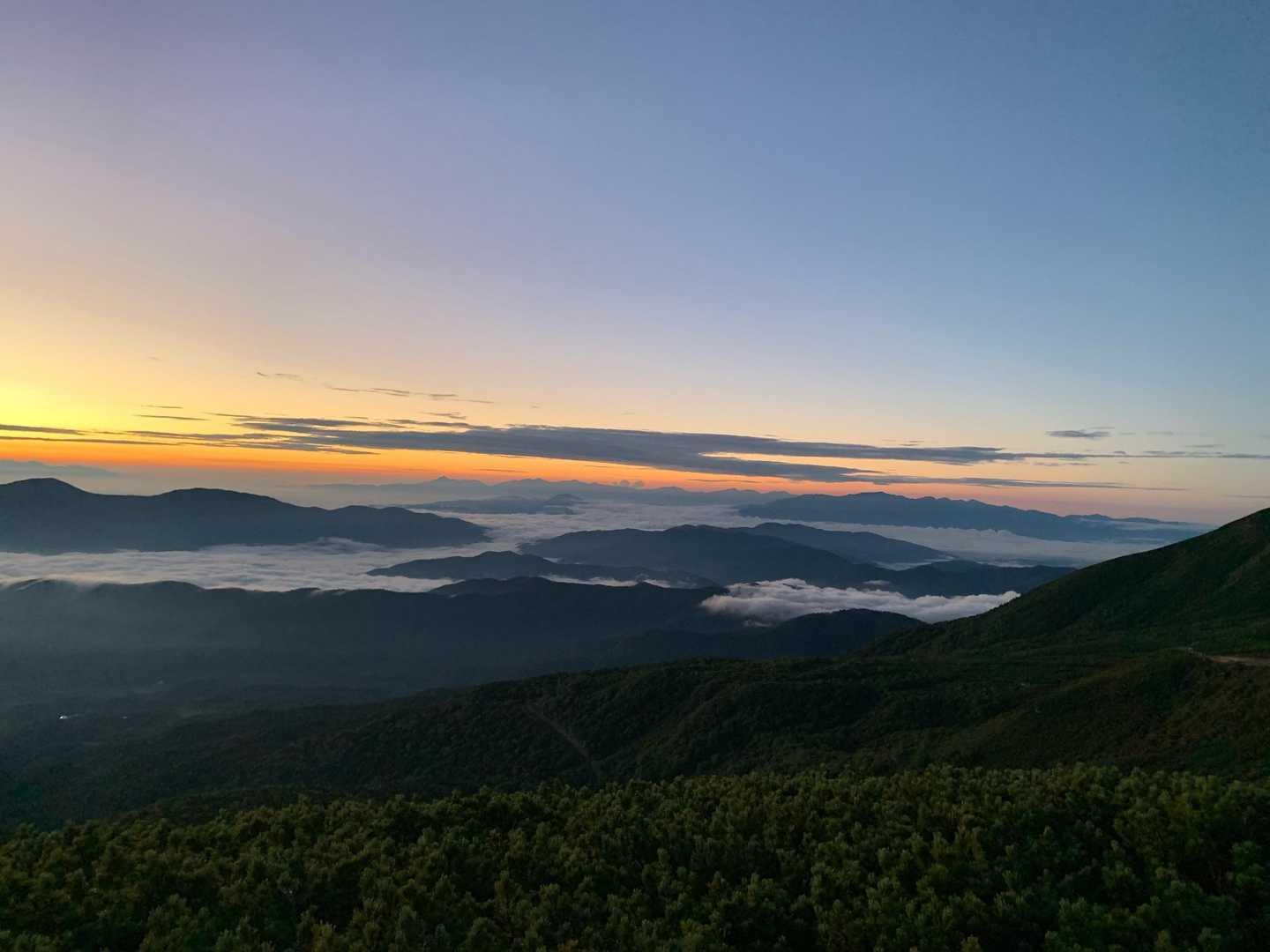 乗鞍山頂バス停-大黒岳 往復コースの写真