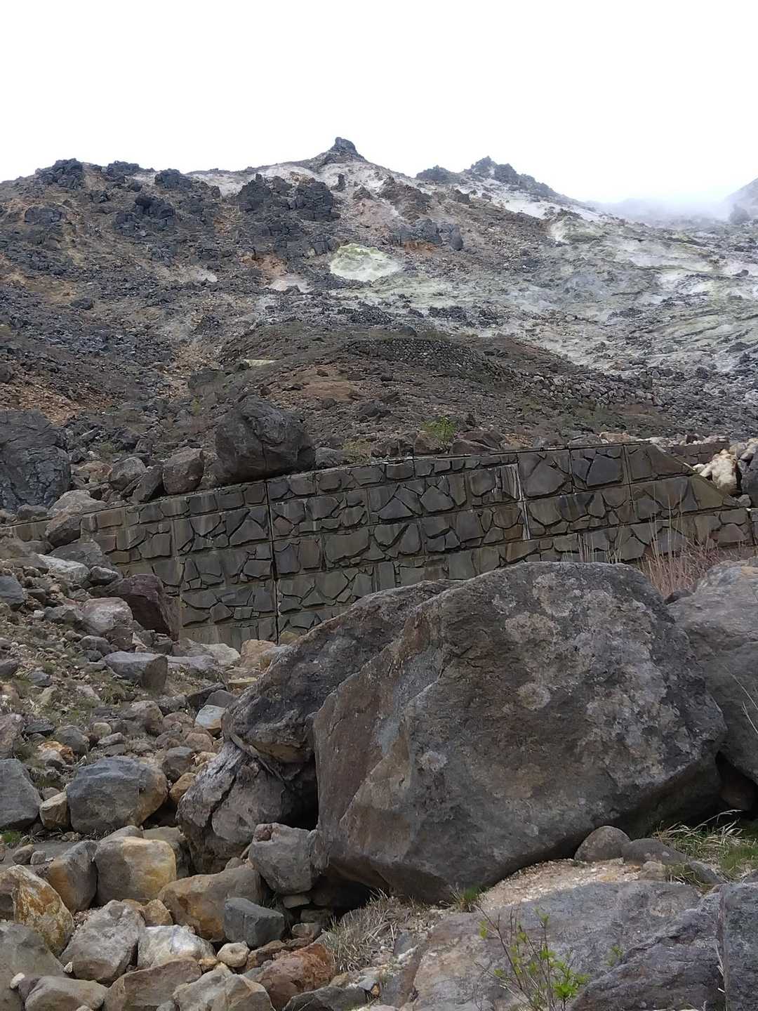 諏蛾守越-指山自然観察路入口-くじゅう登山口バス停-くじゅ 縦走コースの写真