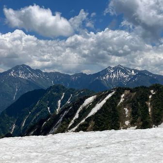 五龍と鹿島槍？