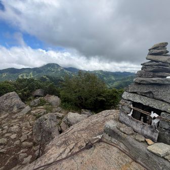 横手山と草津白根山