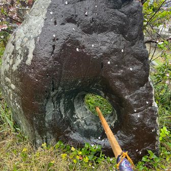 願いを込めて刺してみた