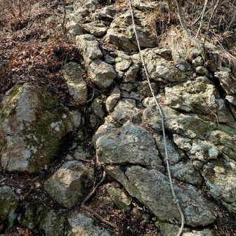 そして、岩場ロープ場下り3ヶ所クリアー♪