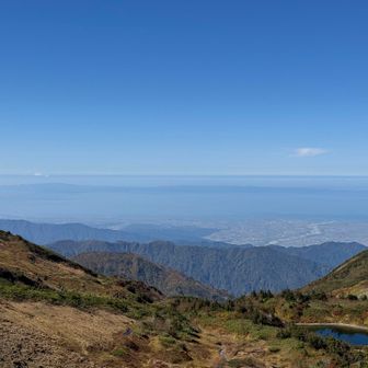 日本海も見えて最高