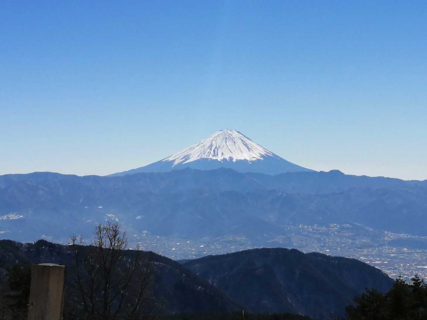 見越山-帯那山 往復コースの写真