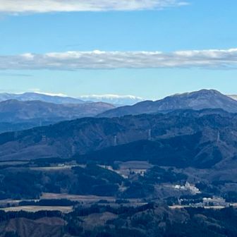 蔵王連峰がクッキリと👍