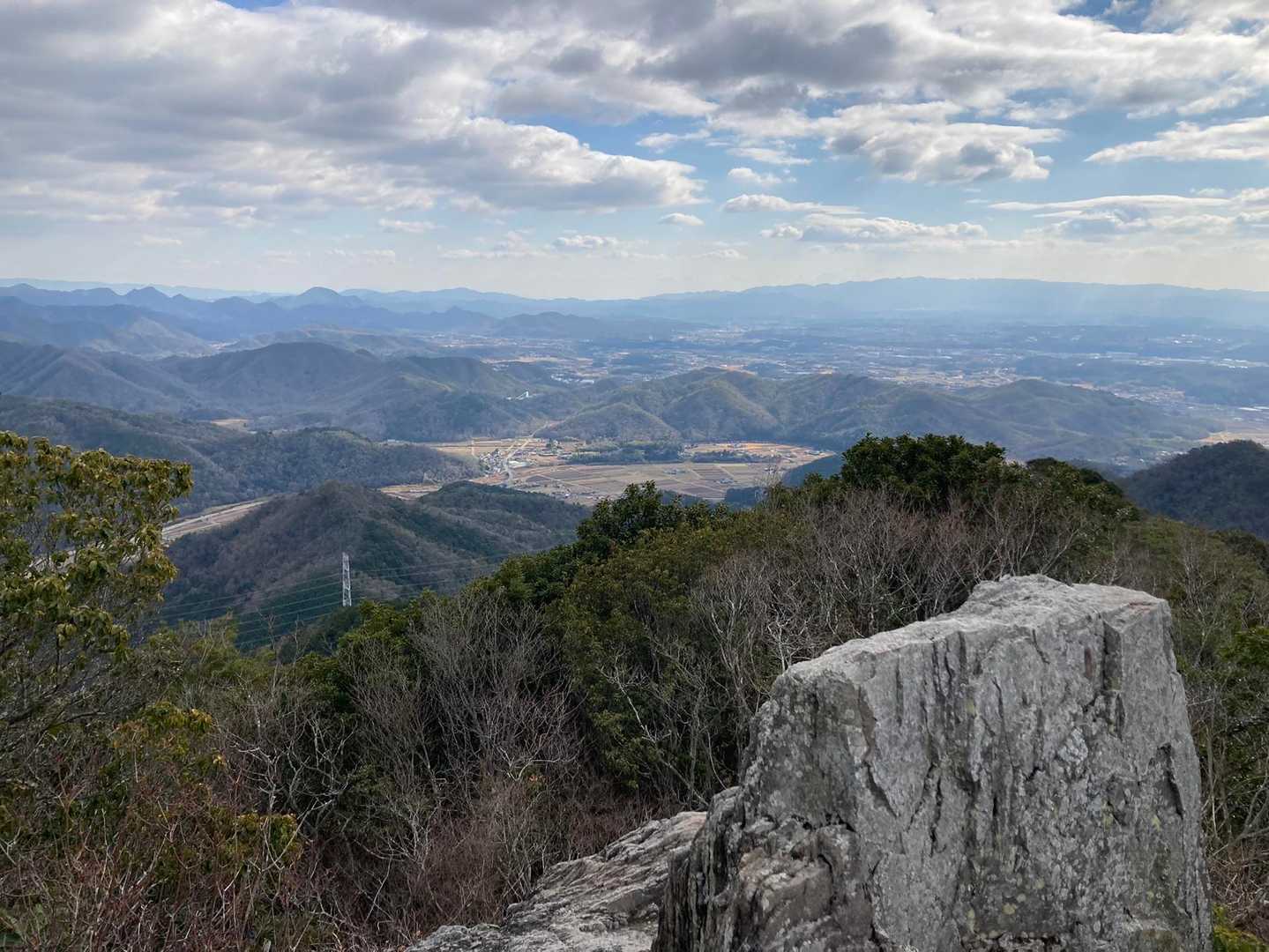 藍本駅-虚空蔵山登山口-虚空蔵山 往復コースの写真