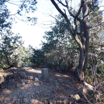 観音ヶ岳427m。ここも景色が良かったです。