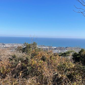 神峰公園付近からの眺望