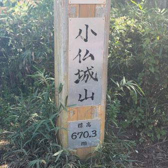 小仏城山　到着
