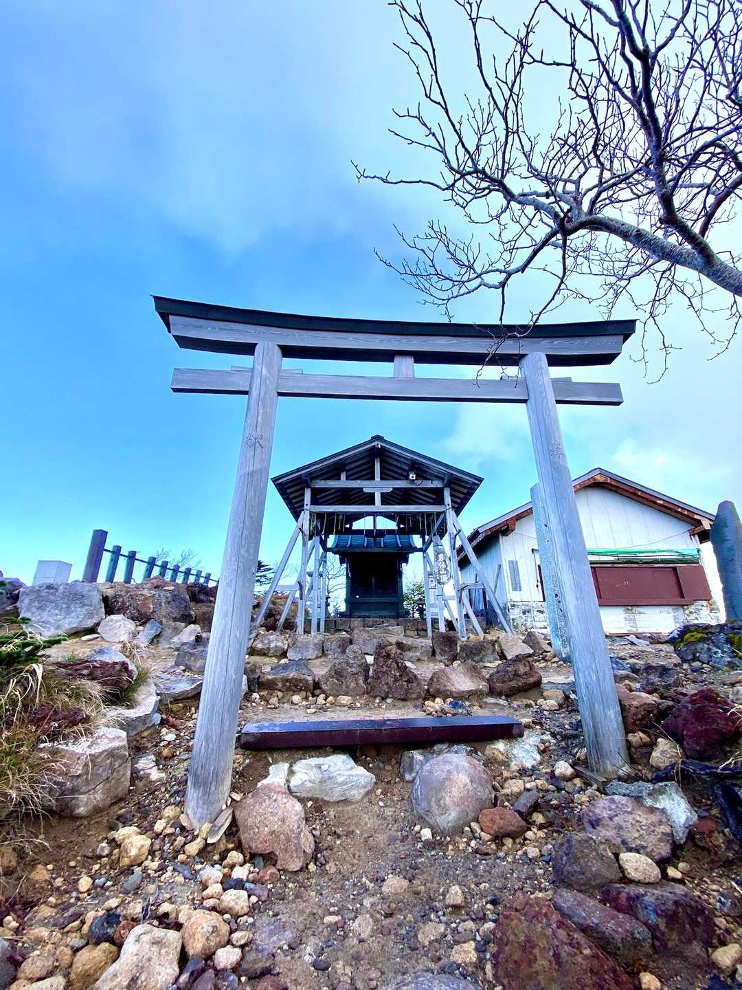 山頂です。2時間20分ほどで登ることができました。