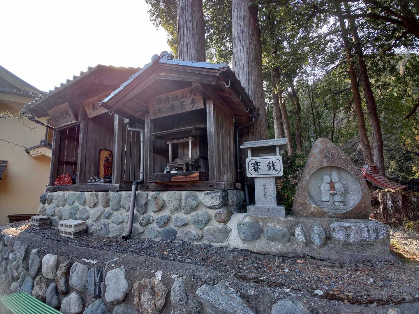 六ツ石山登山口-長尾ノ頭-六ツ石山-十二天山-絹笠山-六ツ 縦走コースの写真