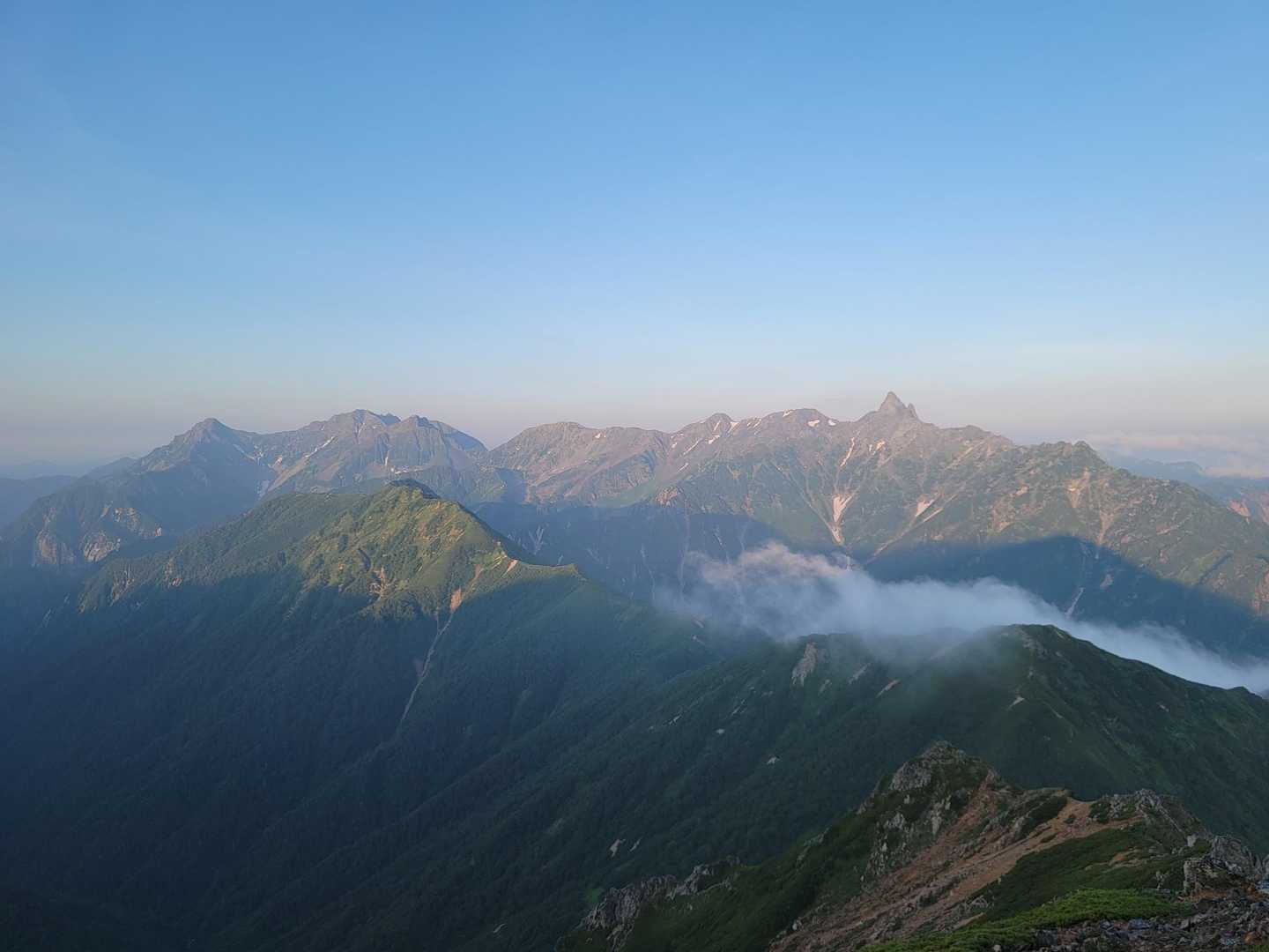 【縦走】燕→常念（中房温泉・一ノ沢）の写真
