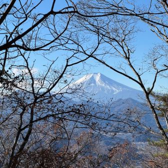 ちょっと富士山。