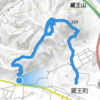登山口で完成じゃ
🐶たれ耳の犬に見えんか❓
墓参りして、雨降る前に帰宅できた😁

山頂東の岩場は、険しい所を通るけぇ、東から西へ抜けるのがお勧めじゃ😁😁