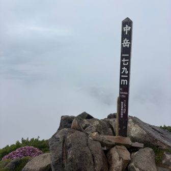 中岳1️⃣2️⃣少しガスが流れた🙌