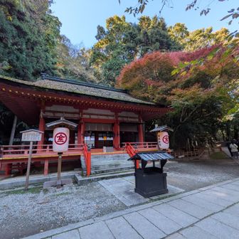 白峰神社と🍁🍁🍁