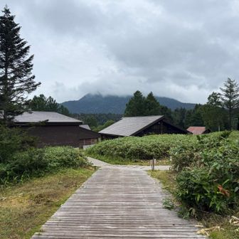 燧ヶ岳は今日は恥ずかしいみたい🫣