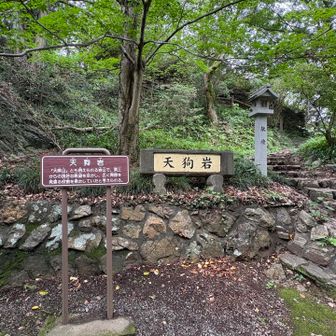 天狗岩まで登ってみると