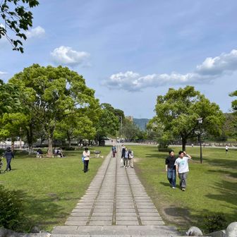 天拝歴史公園を抜けて