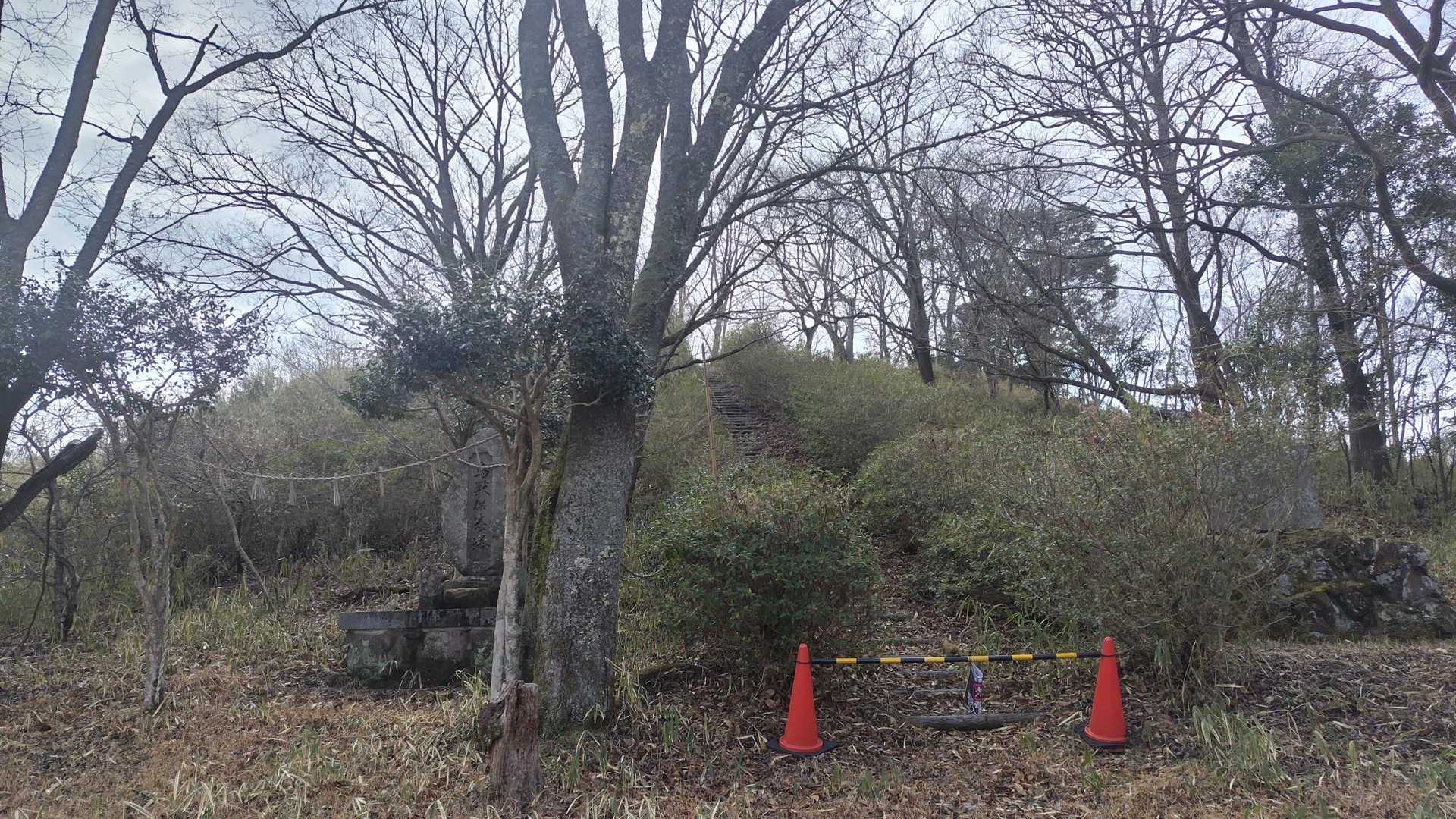 お山は立入禁止🙅
登らず大将軍山ゲットぉ😁
