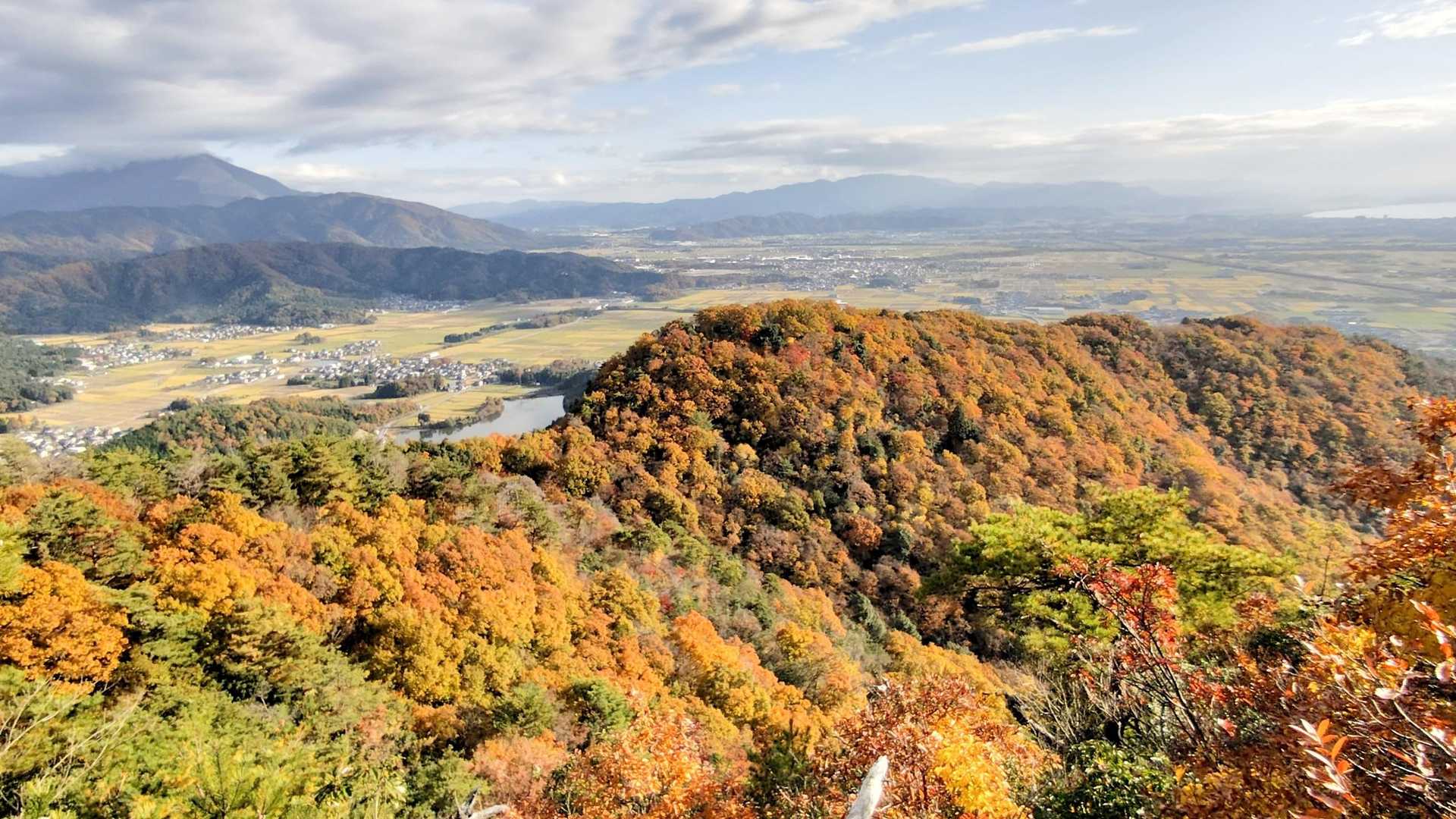 小谷山 往復コースの写真