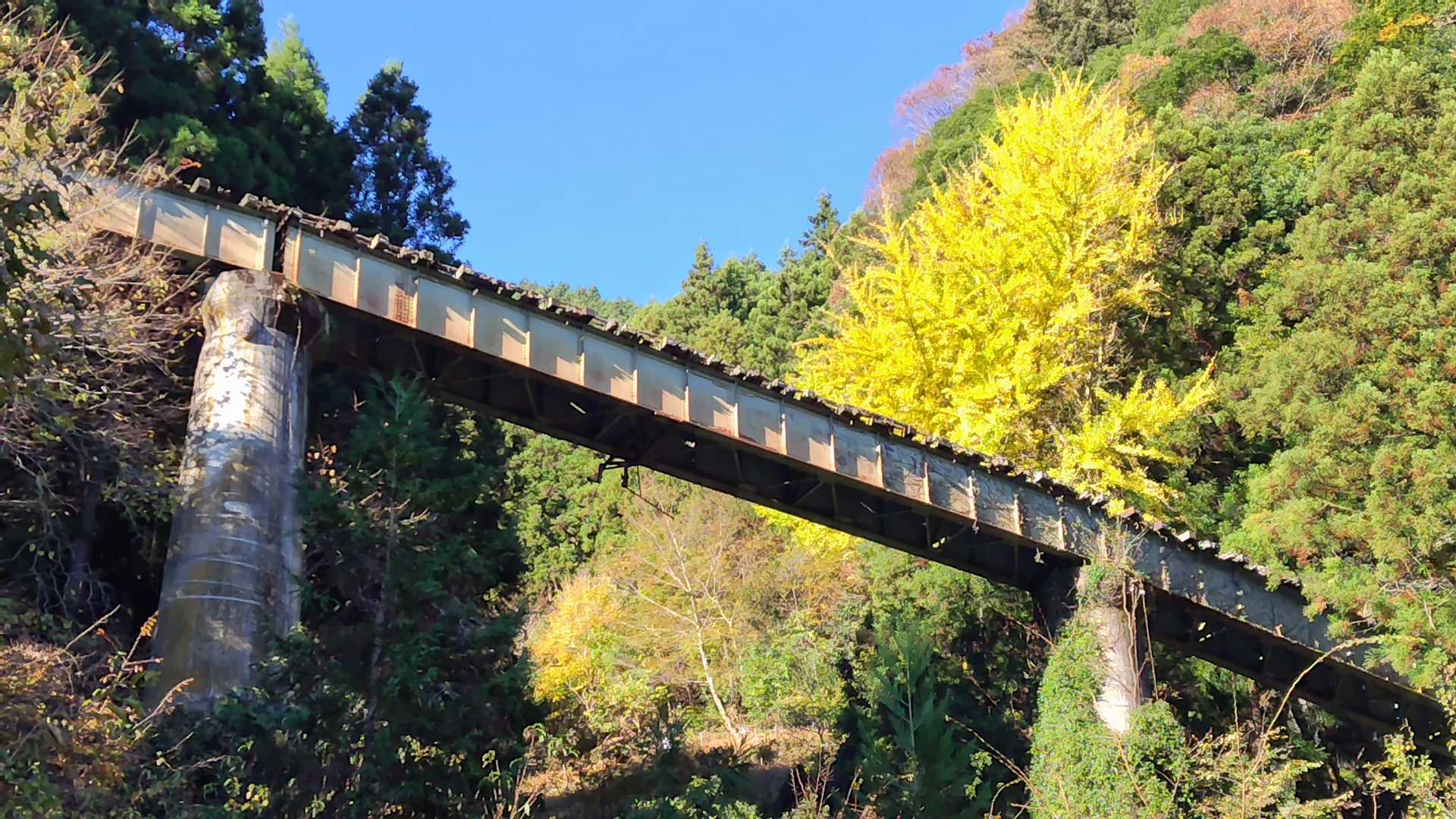 東京都水道局小河内線の廃線跡