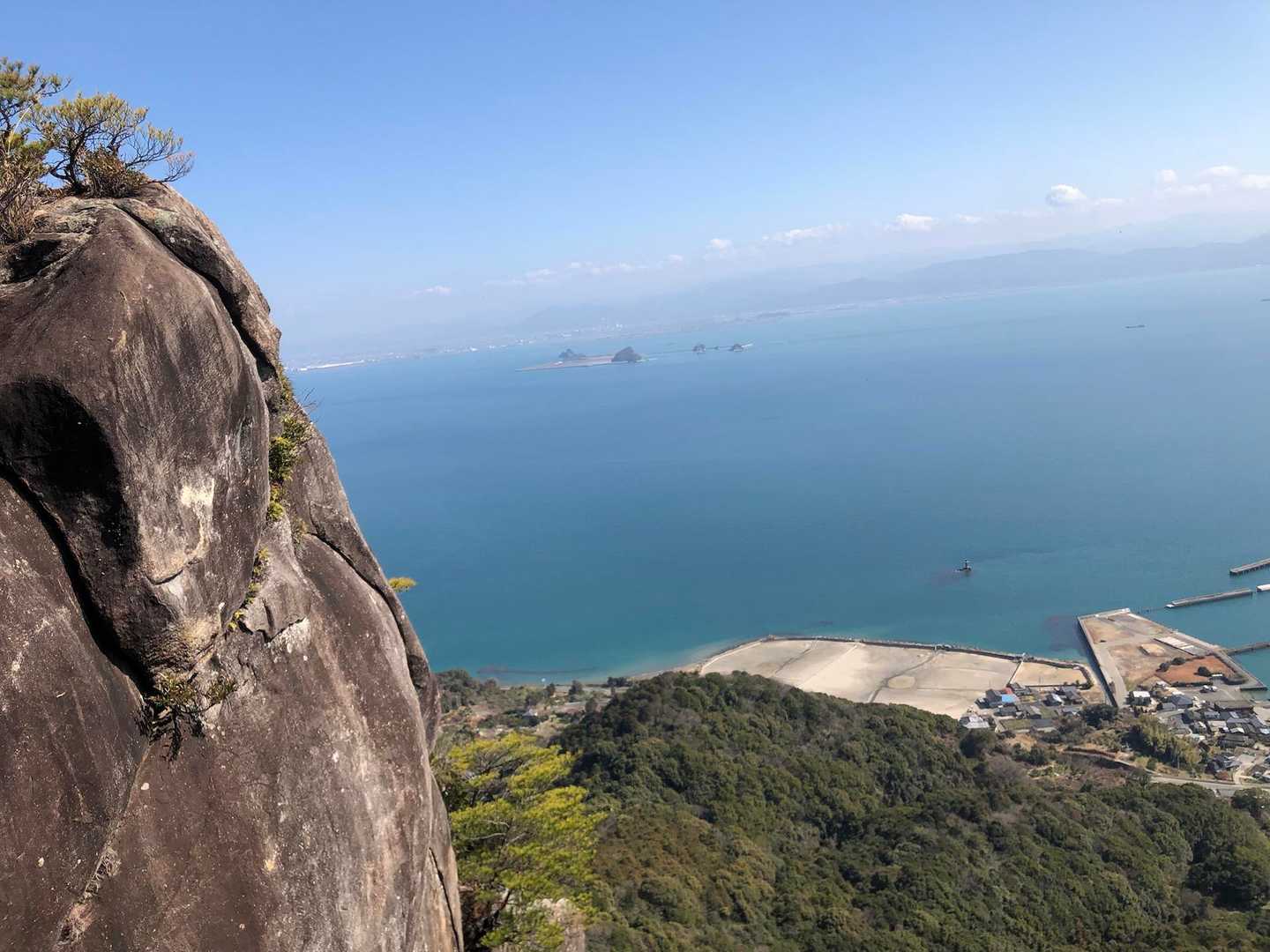 高舞登山-茶屋峠-阿岳山-金比羅神社-金比羅山-牟田峠-蕗 縦走コースの写真