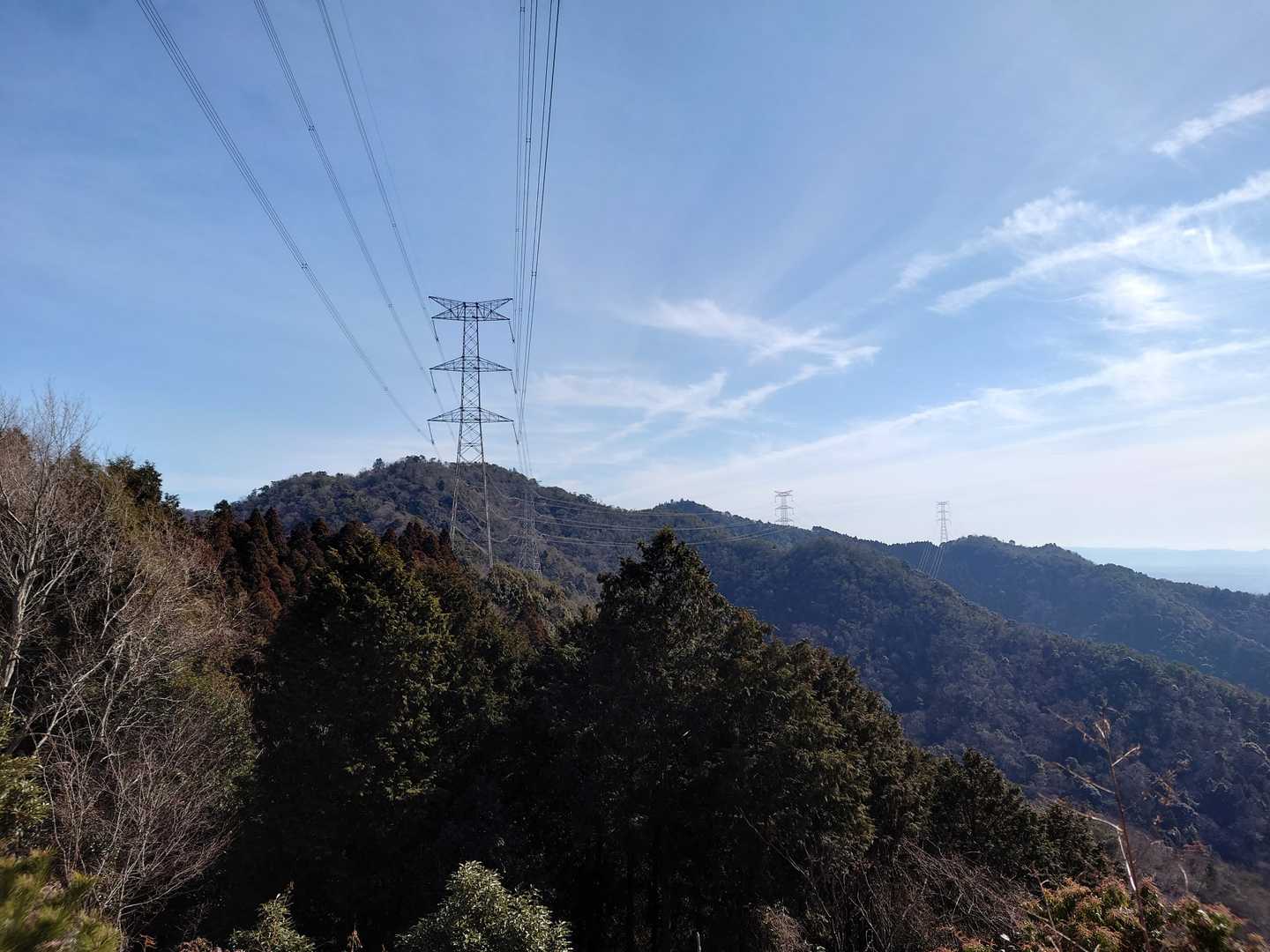 振り返って、小天井、大天井⛰