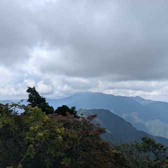 弥山、八経ヶ岳方面