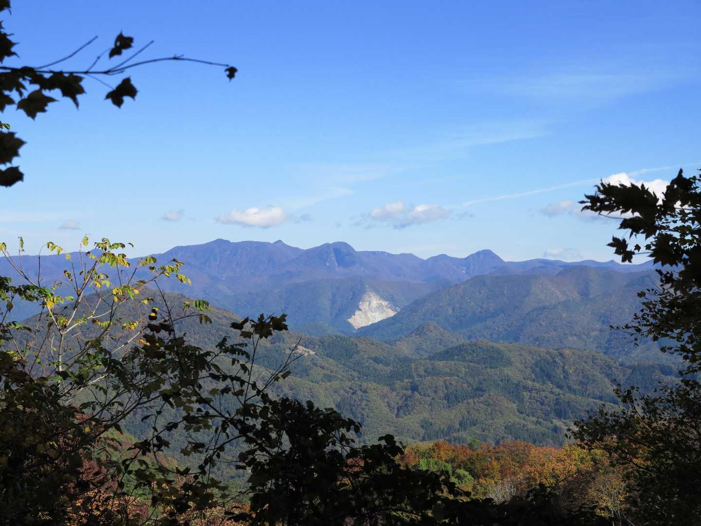 柴倉山から沢渡黒伏