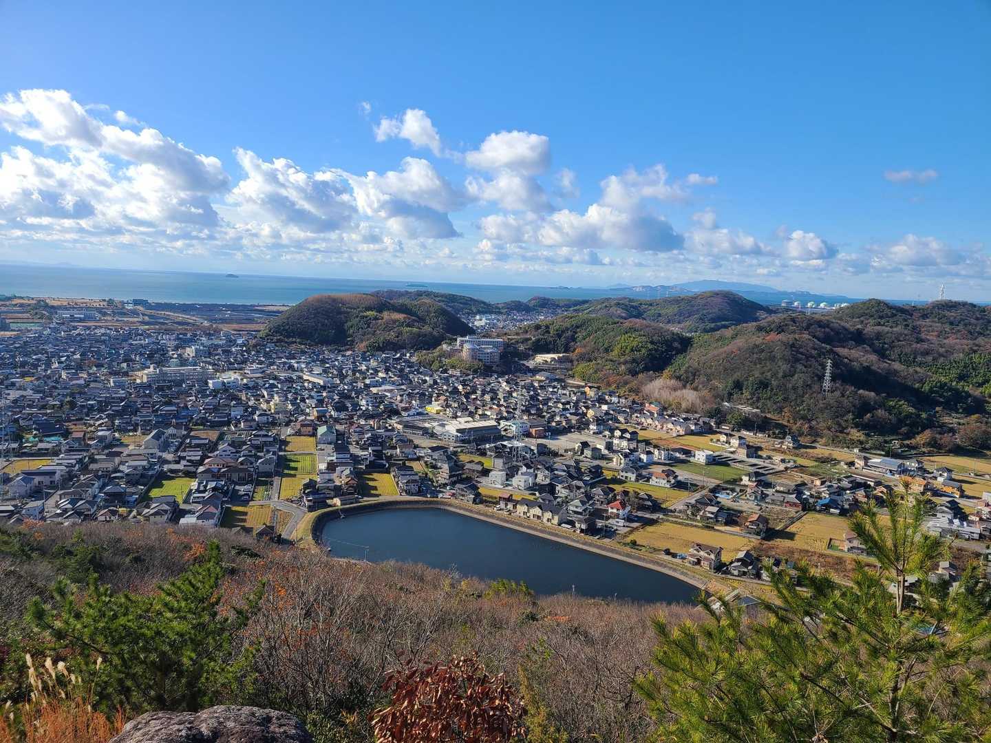 わぁ海側の景色、いいなぁ