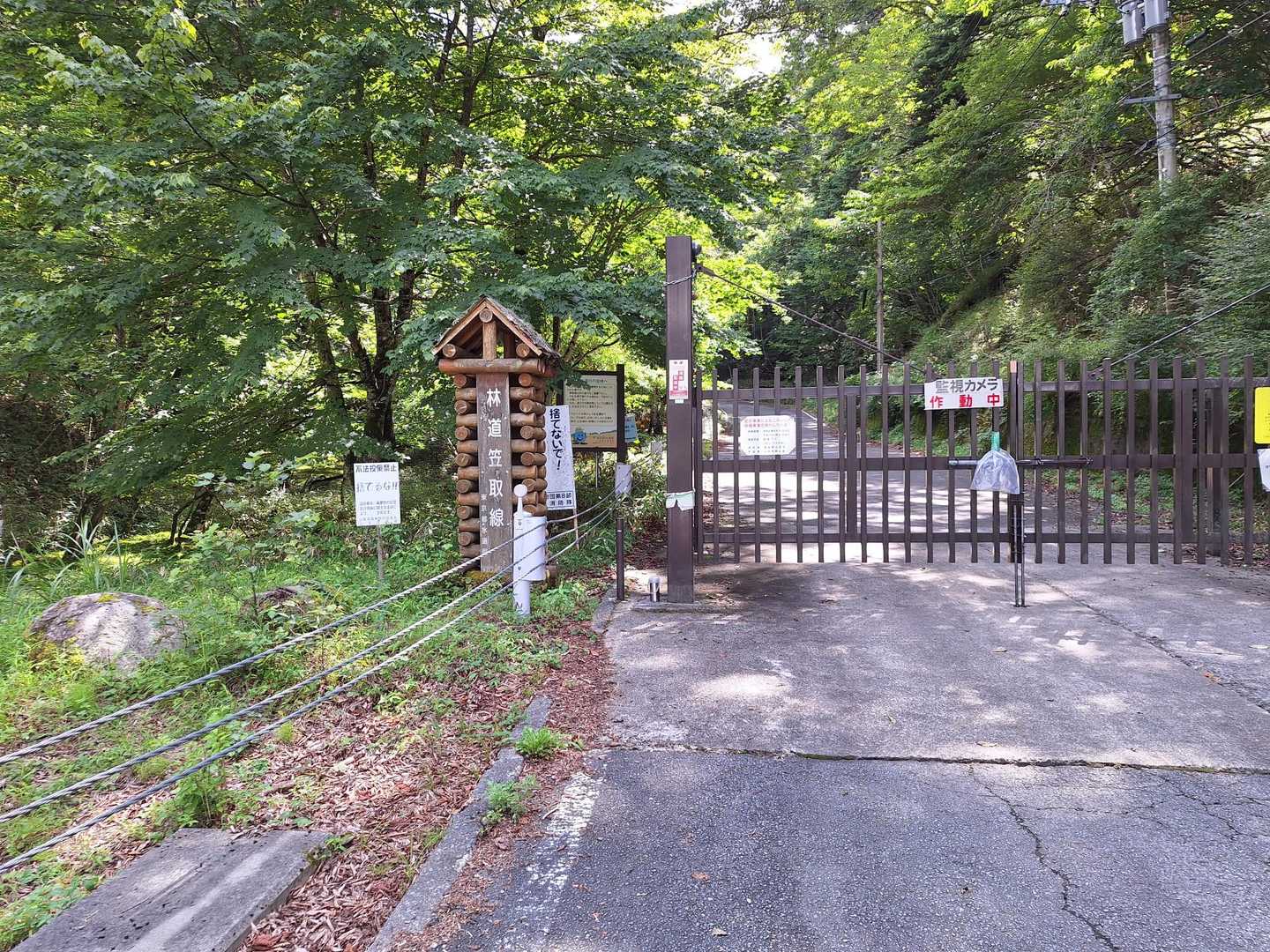舗装路歩いて🅿に戻りました。

