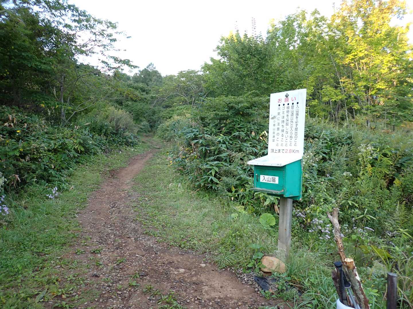 登山口